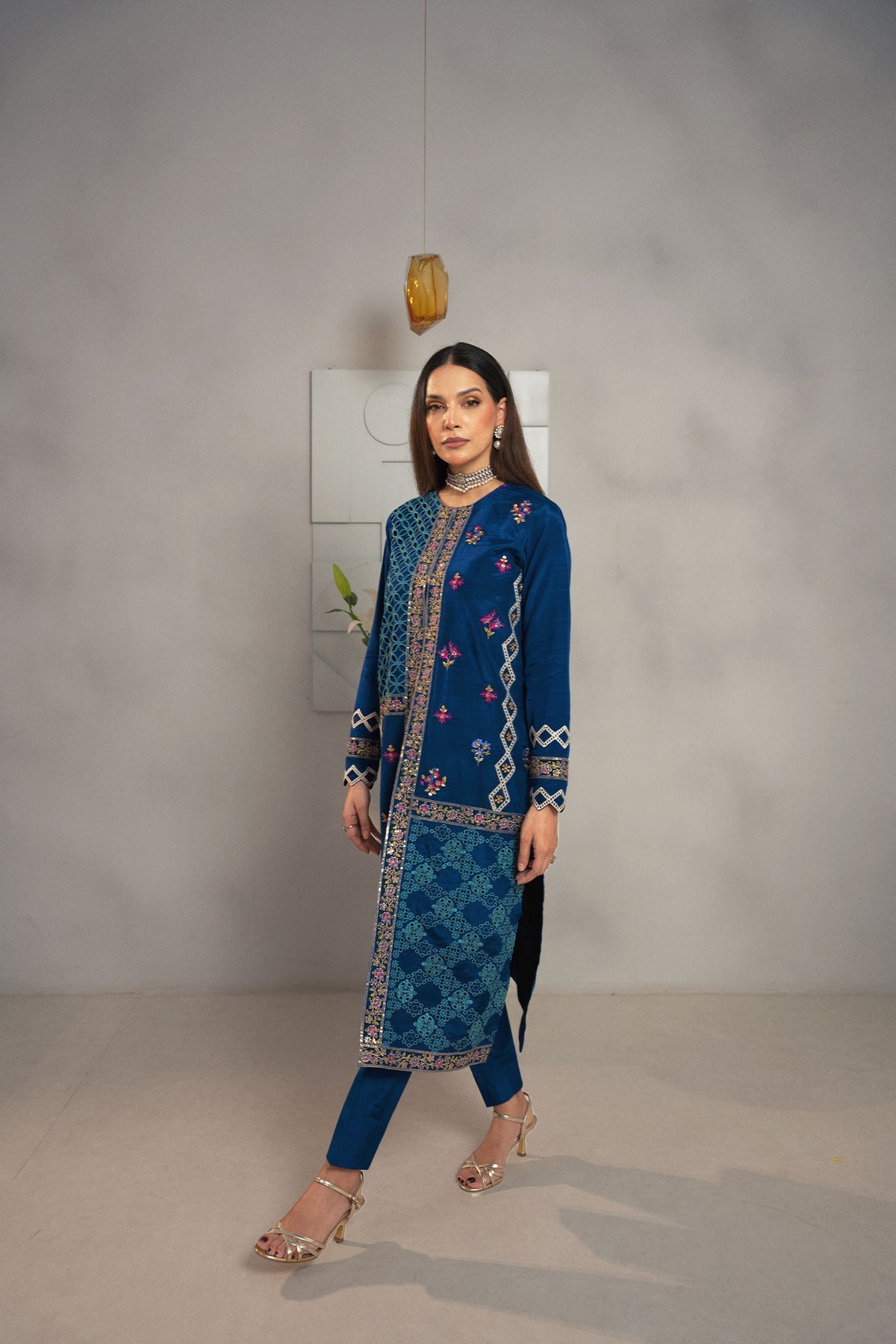 Fozia Khalid | Dilkash Festive Wear 25 | Laraib - Official Fozia Khalid stockist in UK - Sakeena London