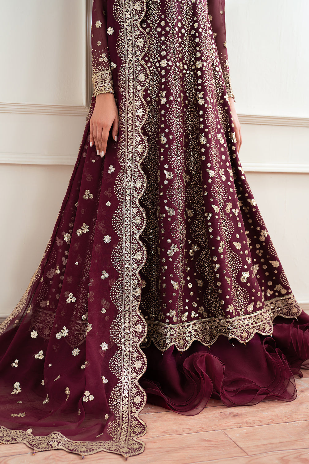 Farasha | Essence Formals 25 | Maroon Empress - Official Farasha stockist in UK - Sakeena London