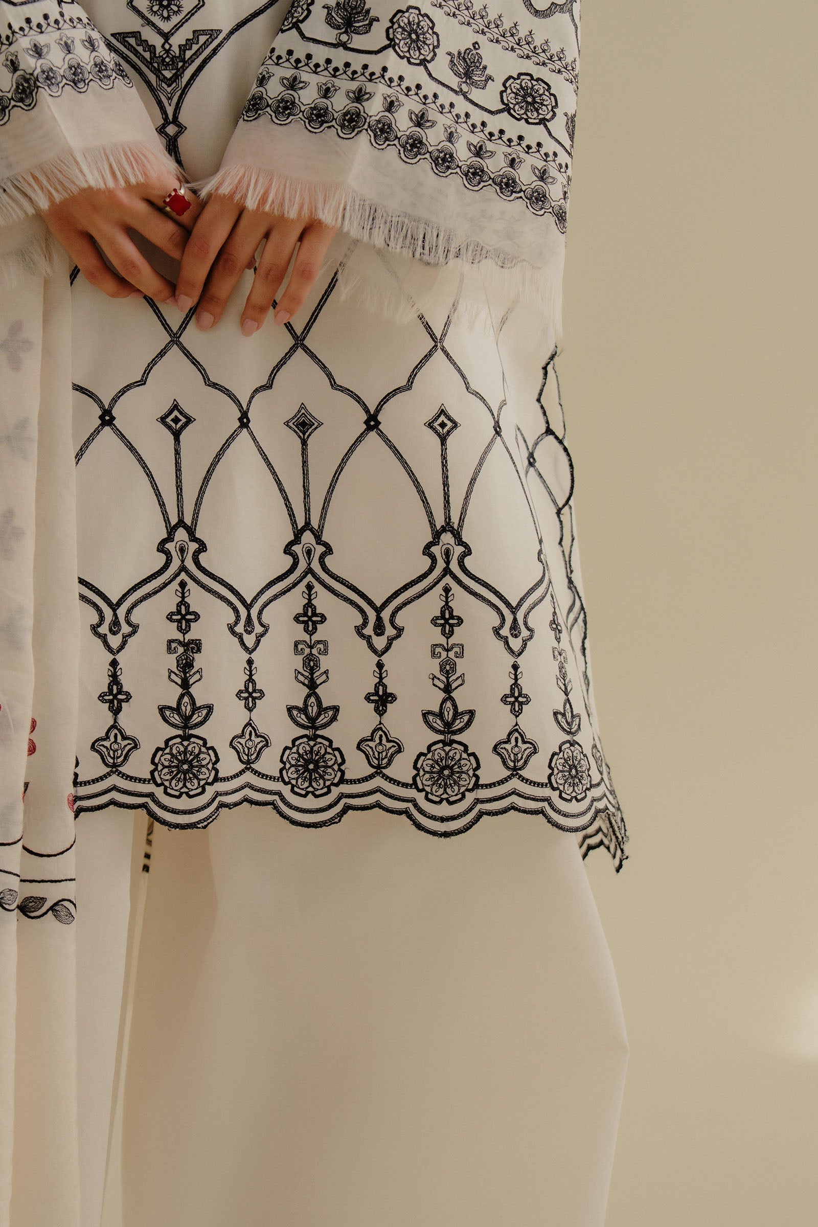 Zara Shahjahan | Coco Lawn 25 | Iris-2B - Official Zara Shahjahan stockist in UK - Sakeena London