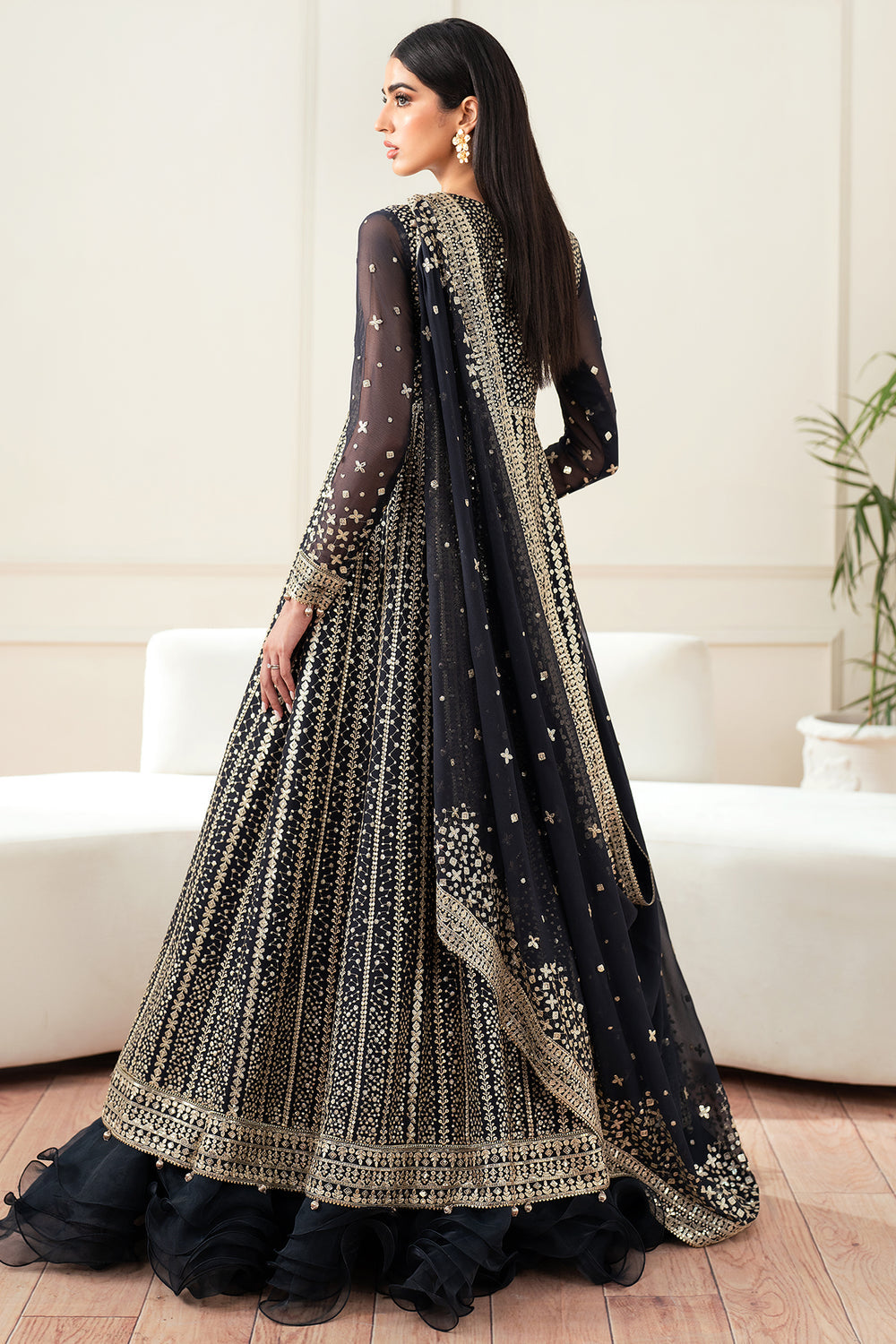 Farasha | Essence Formals 25 | Midnight Navy - Official Farasha stockist in UK - Sakeena London