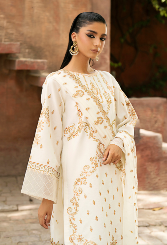 Humdum | Selin Lawn 25 | Selin - D02 - Official Humdum stockist in UK - Sakeena London
