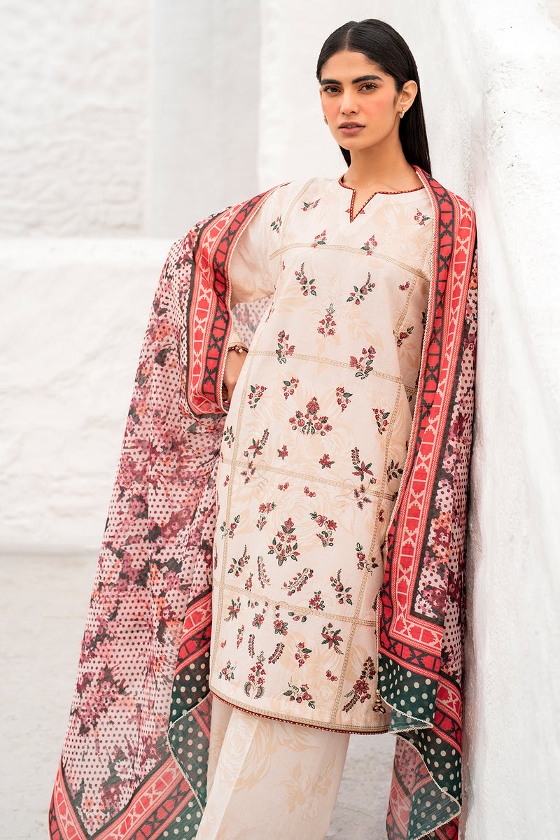 Jazmin | Summer Lawn 25 | USE-9122 - Official Jazmin stockist in UK - Sakeena London