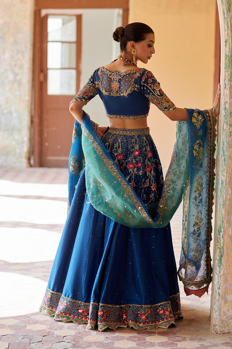 Mina Hassan | Formal Dholki Collection | Abeer - Official Mina Hassan stockist in UK - Sakeena London