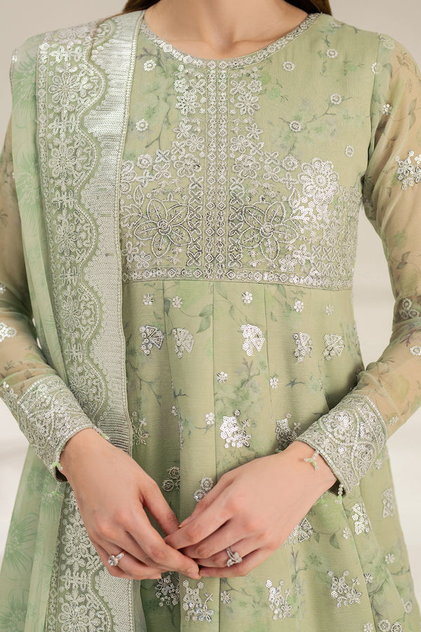 Farasha | Fiorella Formals | Sage Sparkle - Official Farasha stockist in UK - Sakeena London