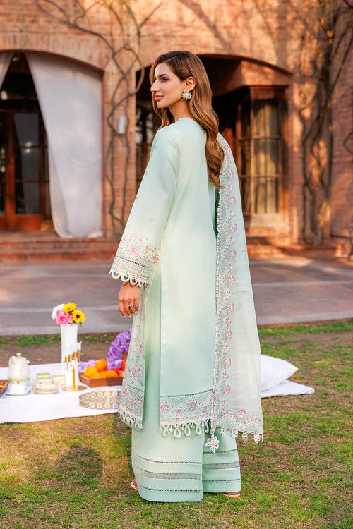 Farasha | Kaavish Lawn 24 | WHISPER MINT - Official Farasha stockist in UK - Sakeena London