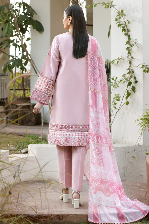 Farasha | Summer Weaves Embroidered Lawn | Muted Bloom - Official Farasha stockist in UK - Sakeena London