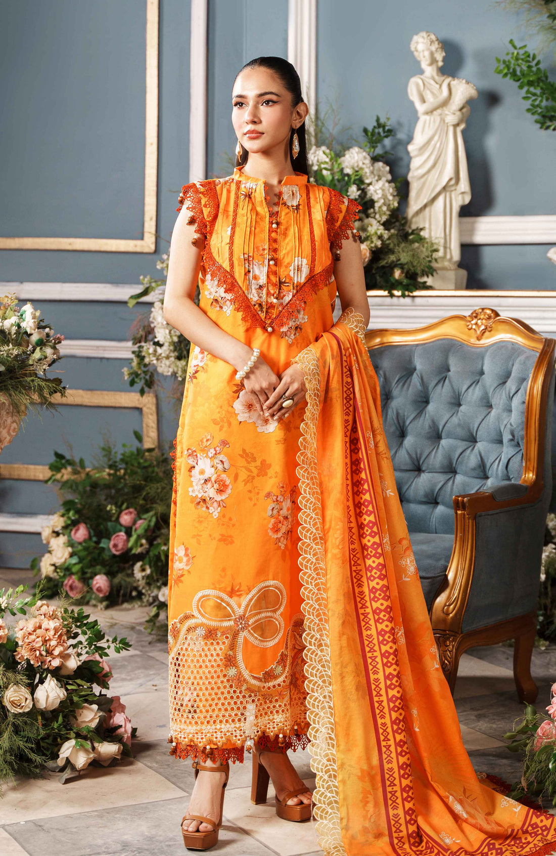 Al Zohaib | Printkari Cutwork Applique 24 | PCA-24-05 - Official Al Zohaib stockist in UK - Sakeena London