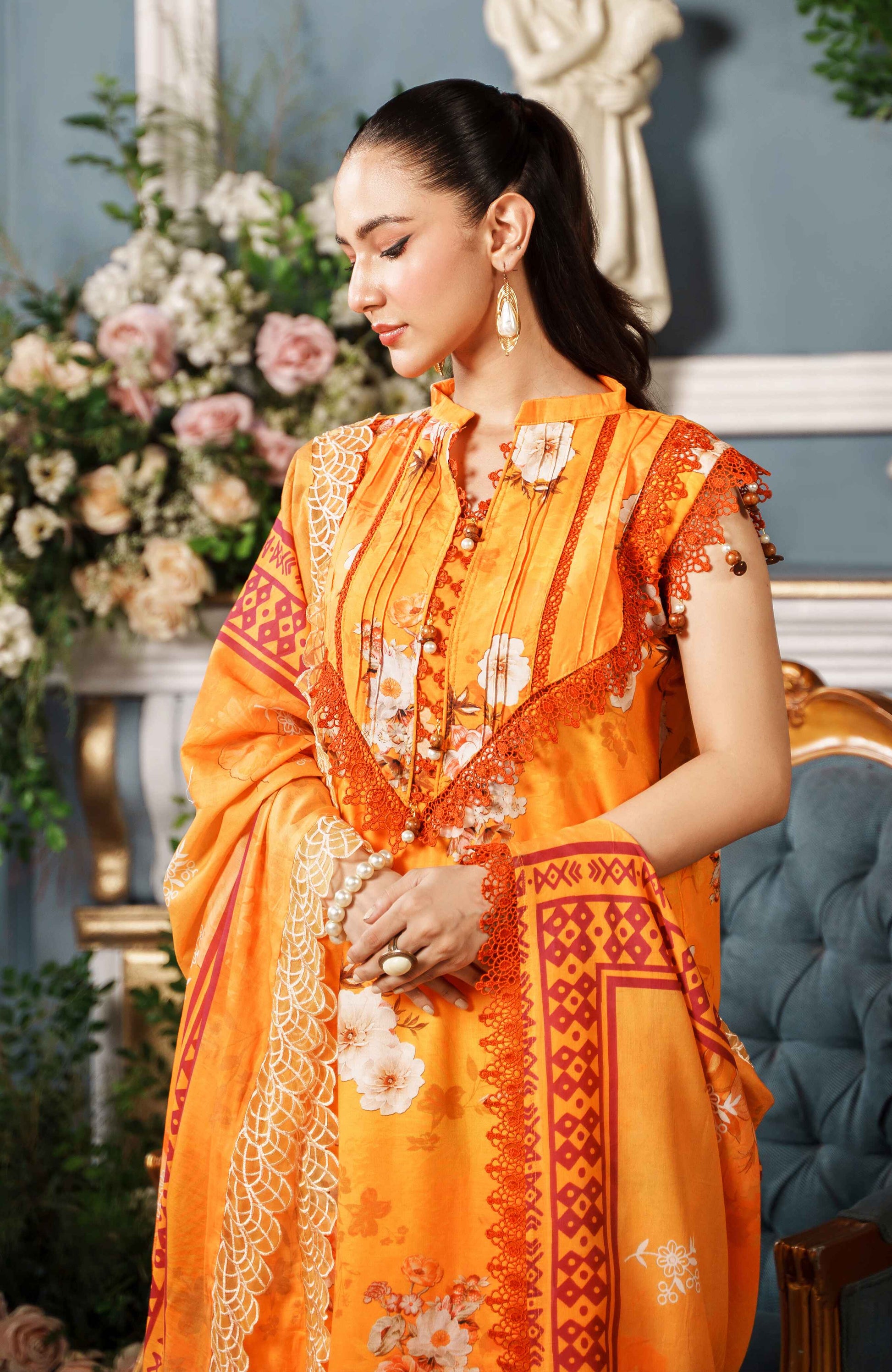 Al Zohaib | Printkari Cutwork Applique 24 | PCA-24-05 - Official Al Zohaib stockist in UK - Sakeena London