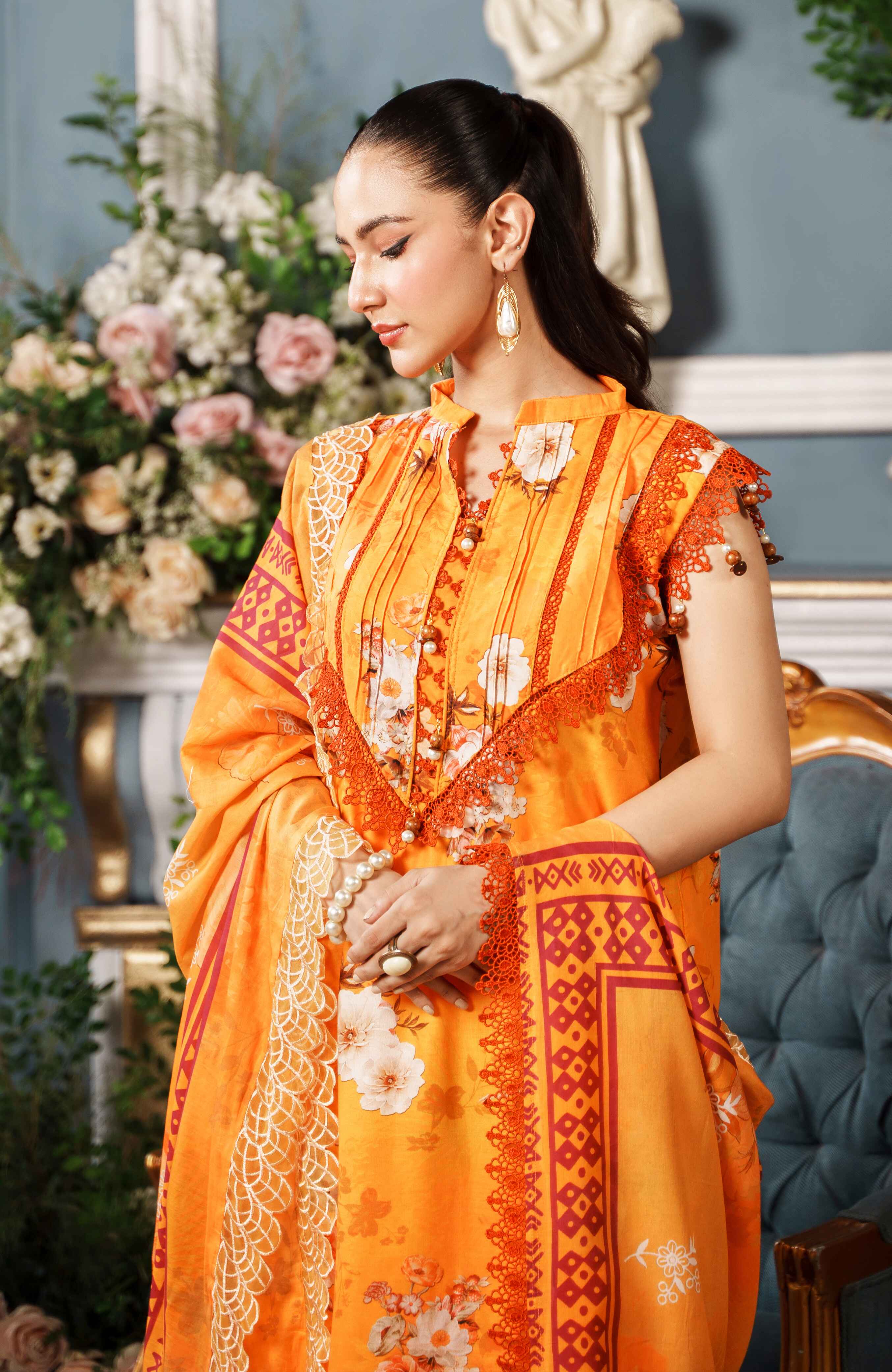 Al Zohaib | Printkari Cutwork Applique 24 | PCA-24-05 - Official Al Zohaib stockist in UK - Sakeena London
