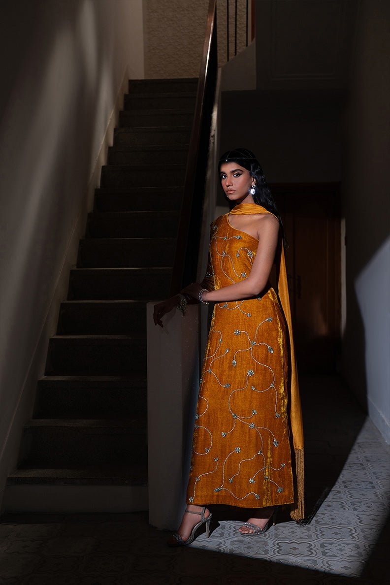 Caia | Luxury Velvet Edit 25 | Amber - Official Caia stockist in UK - Sakeena London