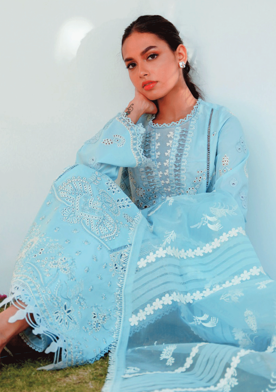 Lawn Collection - Qalamkar - Qlinekari - Kaya - RT#5