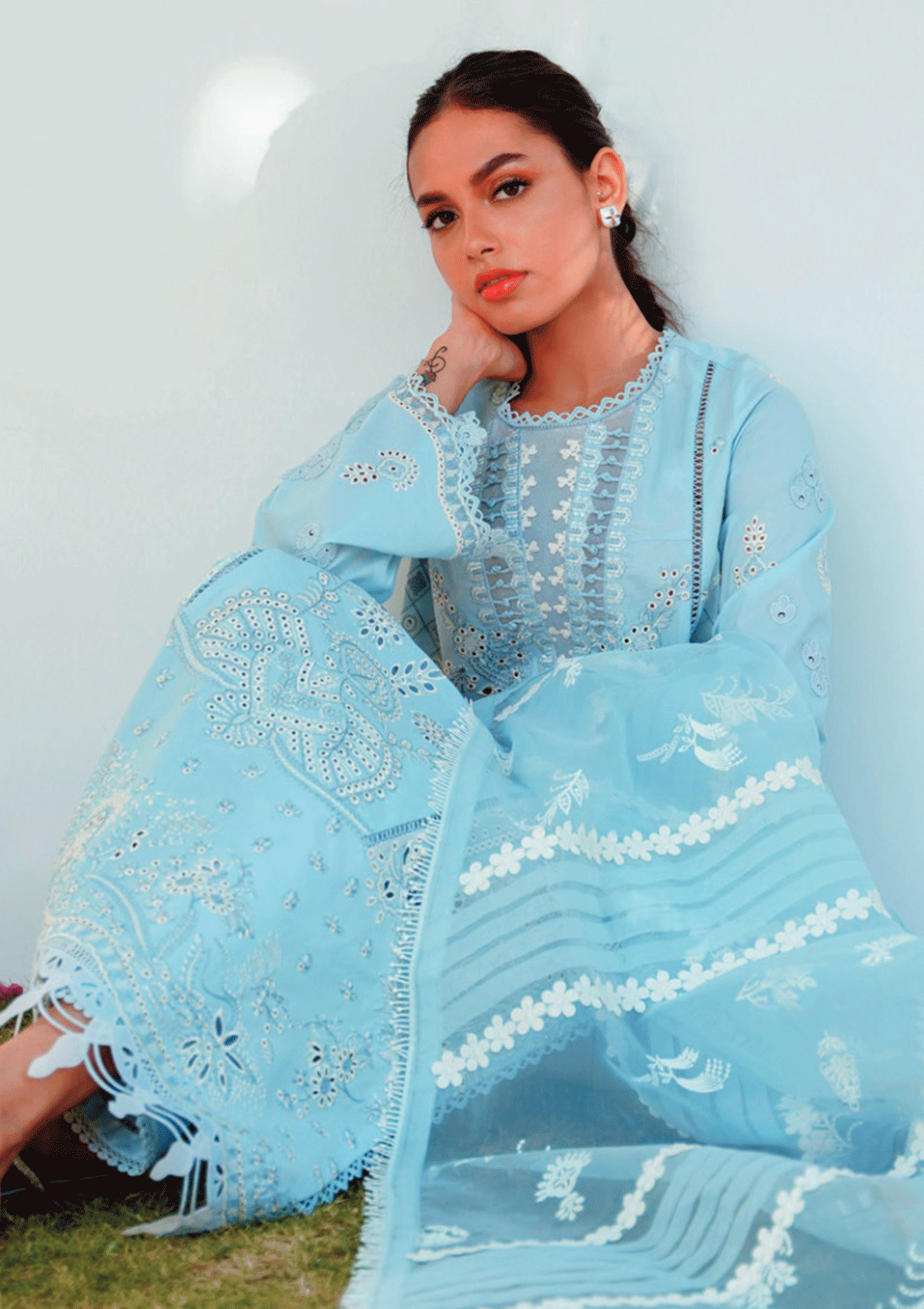 Lawn Collection - Qalamkar - Qlinekari - Kaya - RT#5