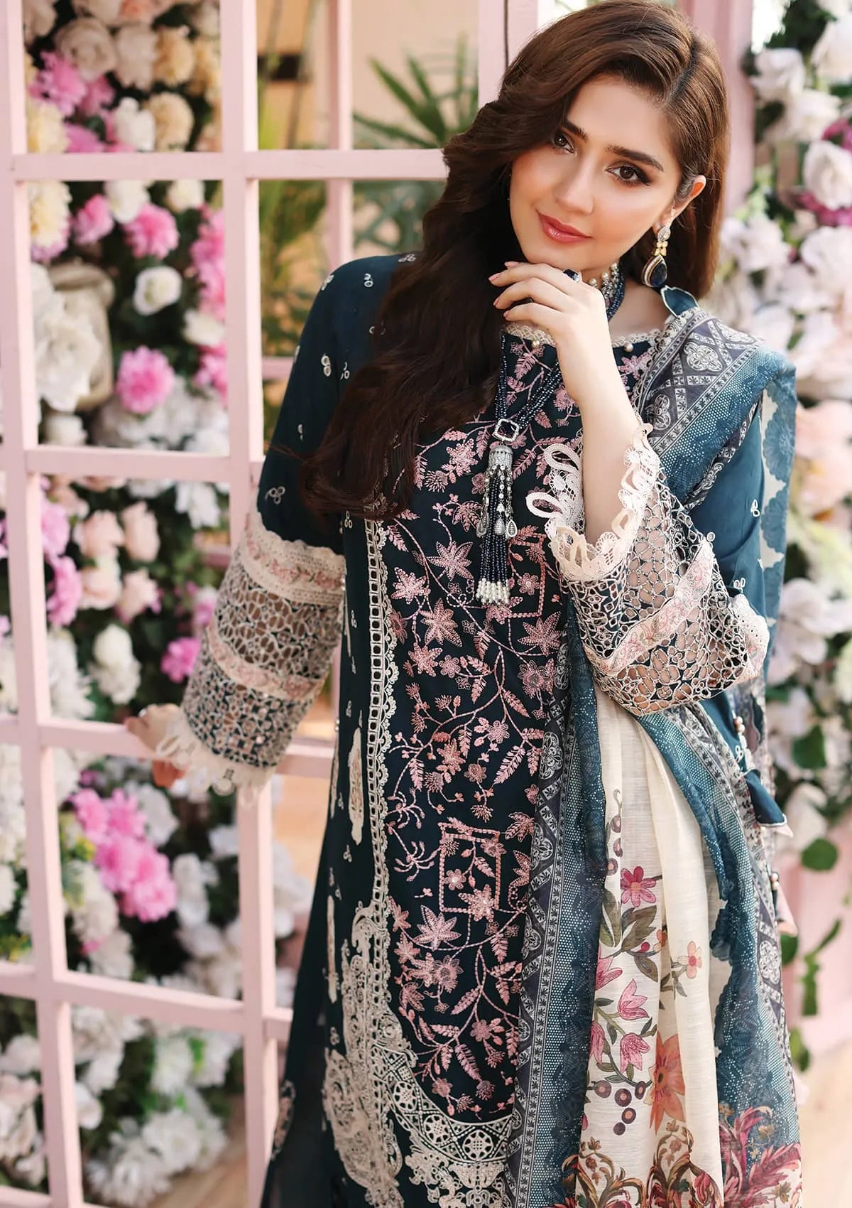 Lawn Collection - Kahf - Luxury - KLC#01A JEWEL OF THE SEA