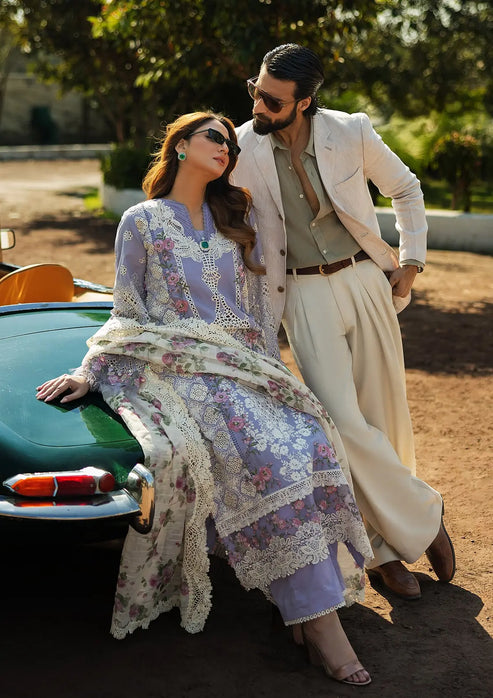 Kahf Premium | Luxury Lawn 25 | KLR-01 Maeve - Official Kahf Premium stockist in UK - Sakeena London