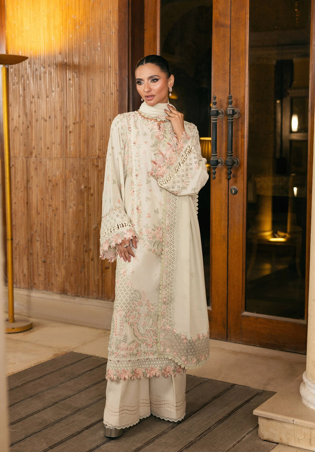 Elaf Premium | Luxury Winter 25 | EWK-5A PEARLOSA - Official Elaf Premium stockist in UK - Sakeena London