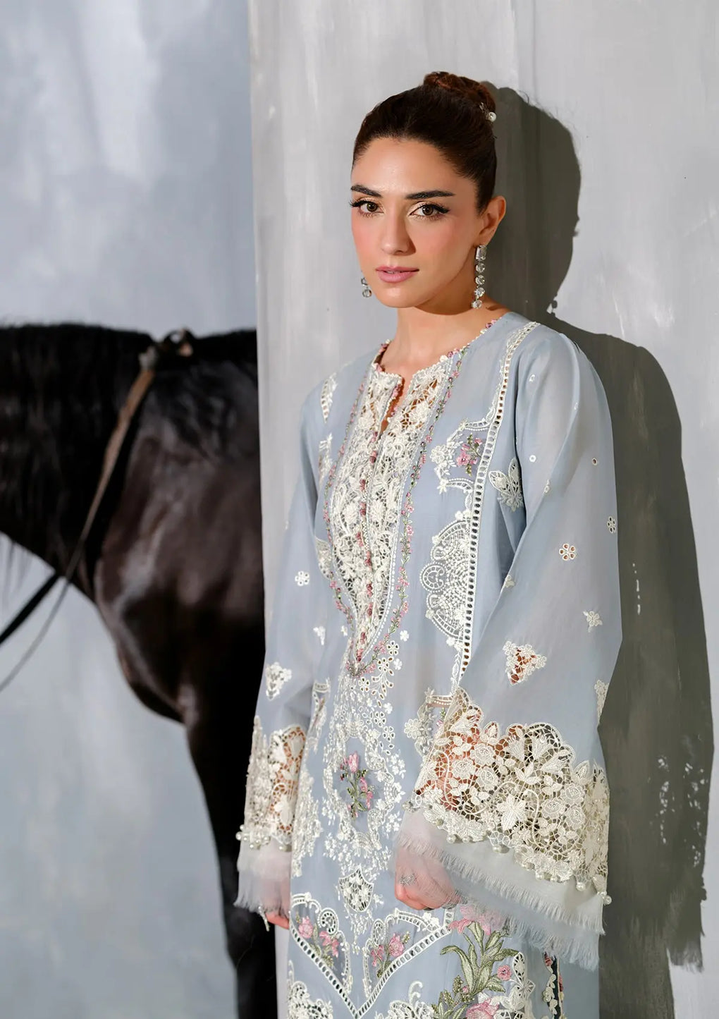 Elaf Premium | Luxury Lawn 25 | ELH-7B ISSABEL - Official Elaf Premium stockist in UK - Sakeena London