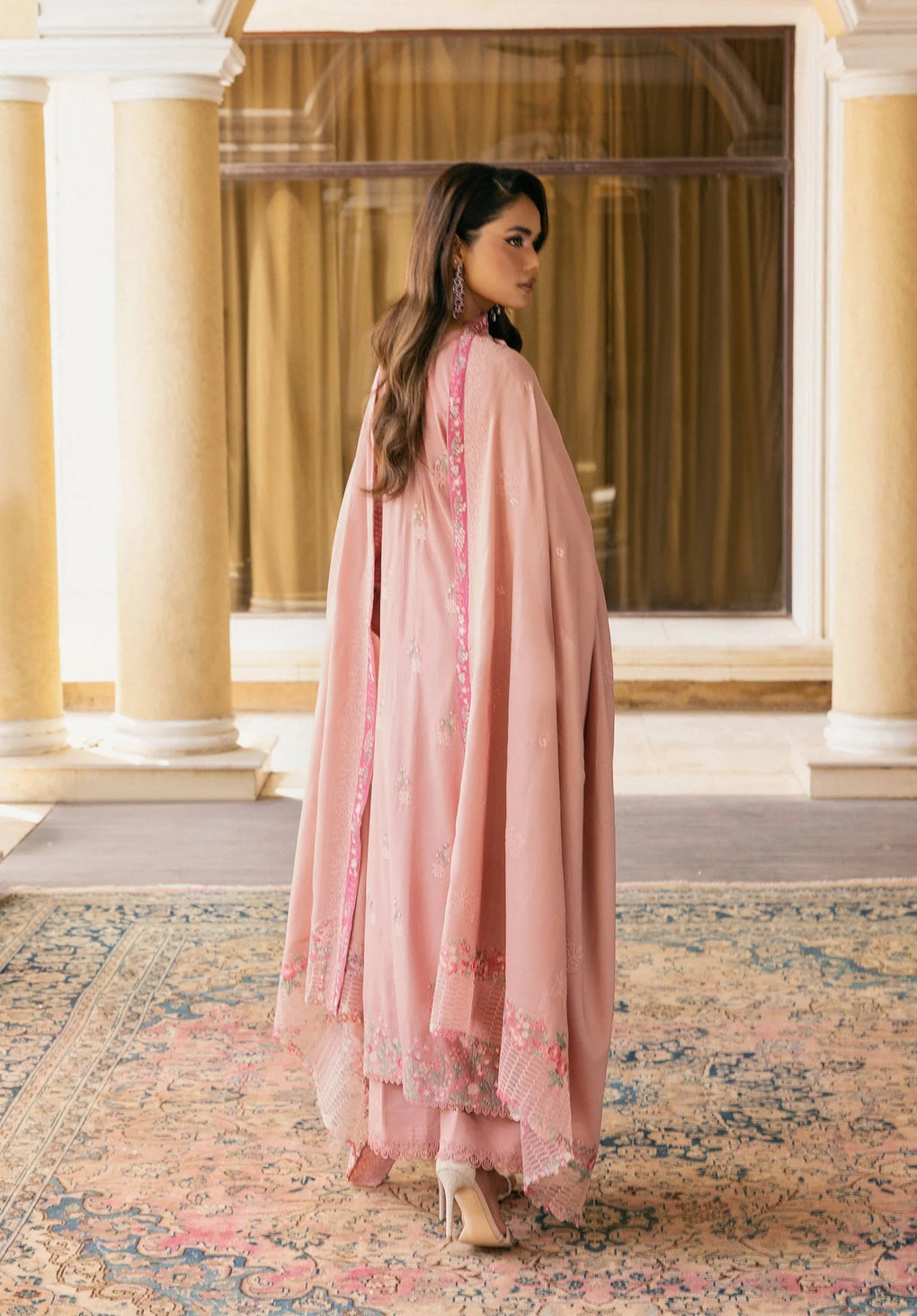 Elaf Premium | Luxury Winter 25 | EWK-3A DUSTYROSE - Official Elaf Premium stockist in UK - Sakeena London