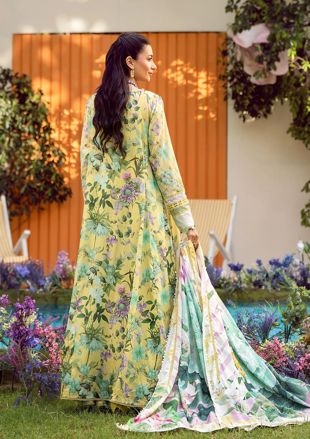 Elaf Premium | Prints 25 | EPS-7A DAISY FIELDS - Official Elaf Premium stockist in UK - Sakeena London