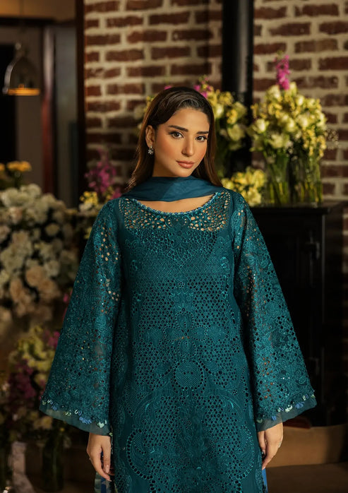 Kahf Premium | Luxury Lawn 25 | KLR-06 Whimsy - Official Kahf Premium stockist in UK - Sakeena London