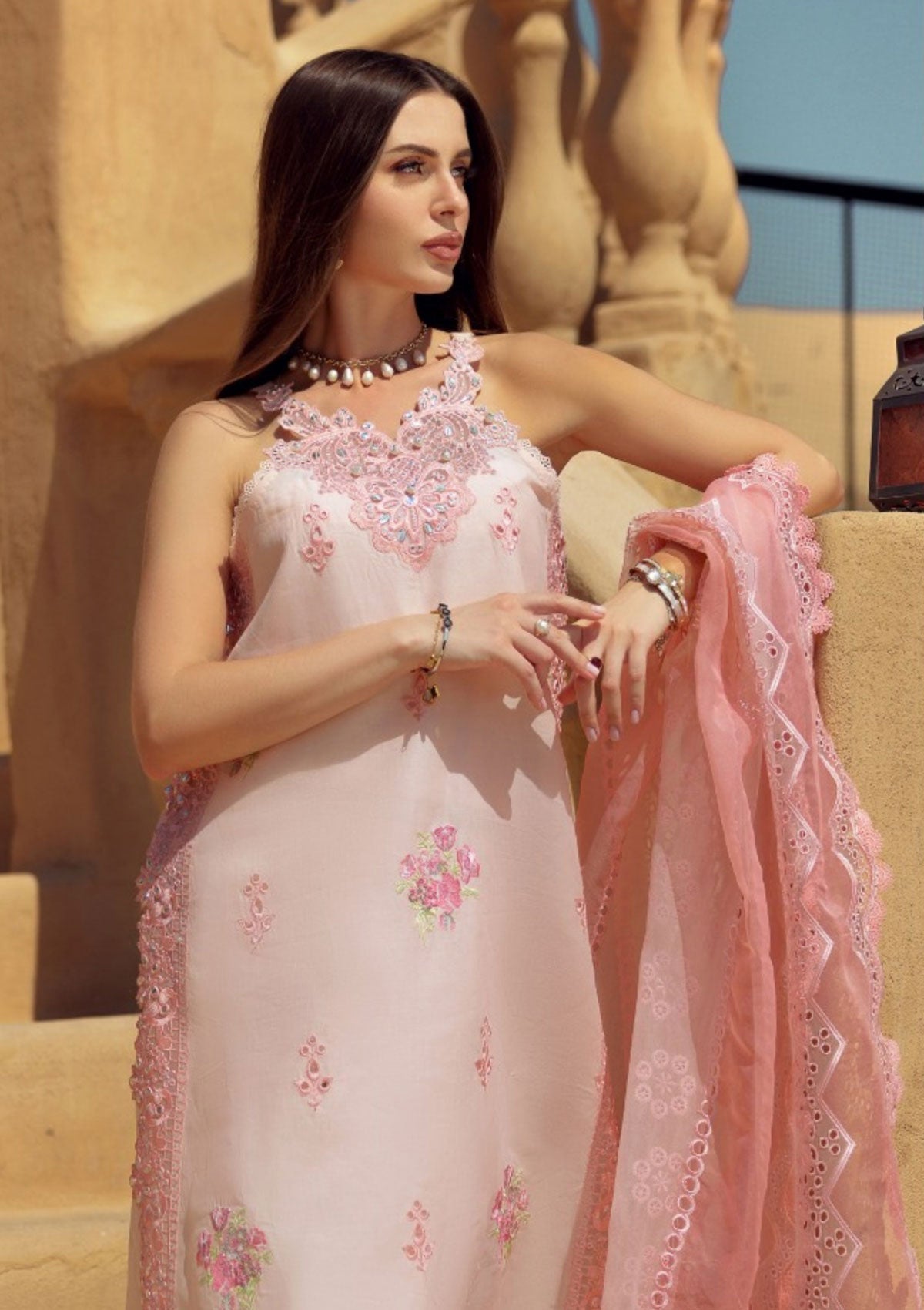 Lawn Collection - Noor by Saadia Asad - Eid Handwork LaserkariÃÂÃÂ Lawn - SL24#05