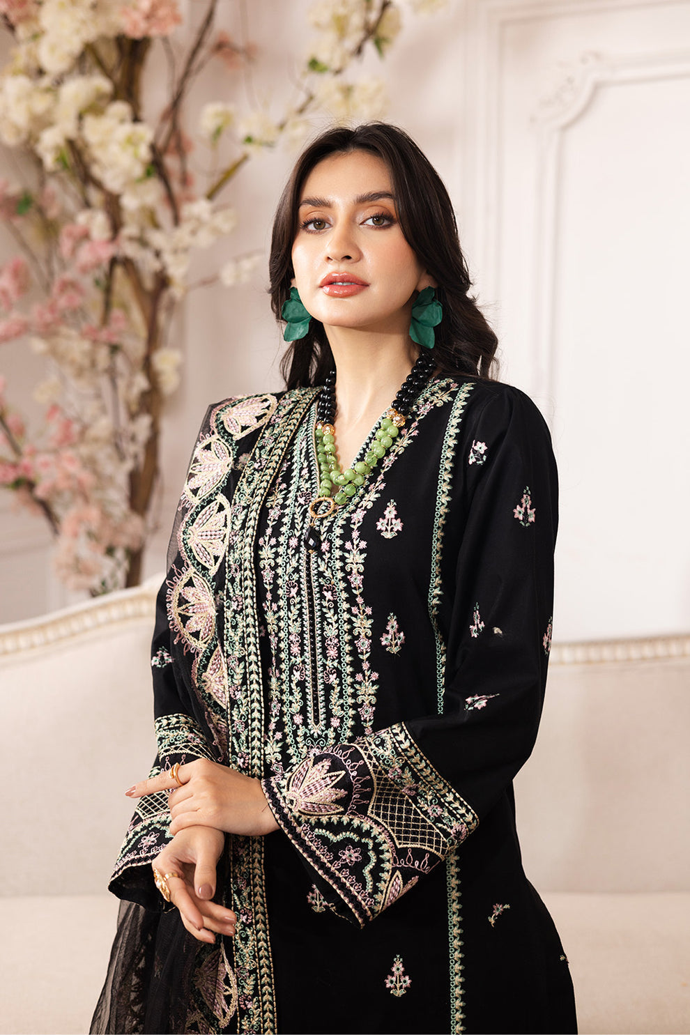 Maryum N Maria | Mira Luxury Lawn | SARA - FS50103 - Official Maryum N Maria stockist in UK - Sakeena London