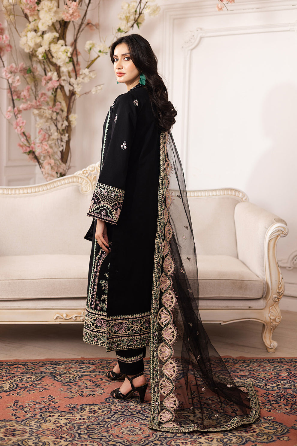 Maryum N Maria | Mira Luxury Lawn | SARA - FS50103 - Official Maryum N Maria stockist in UK - Sakeena London