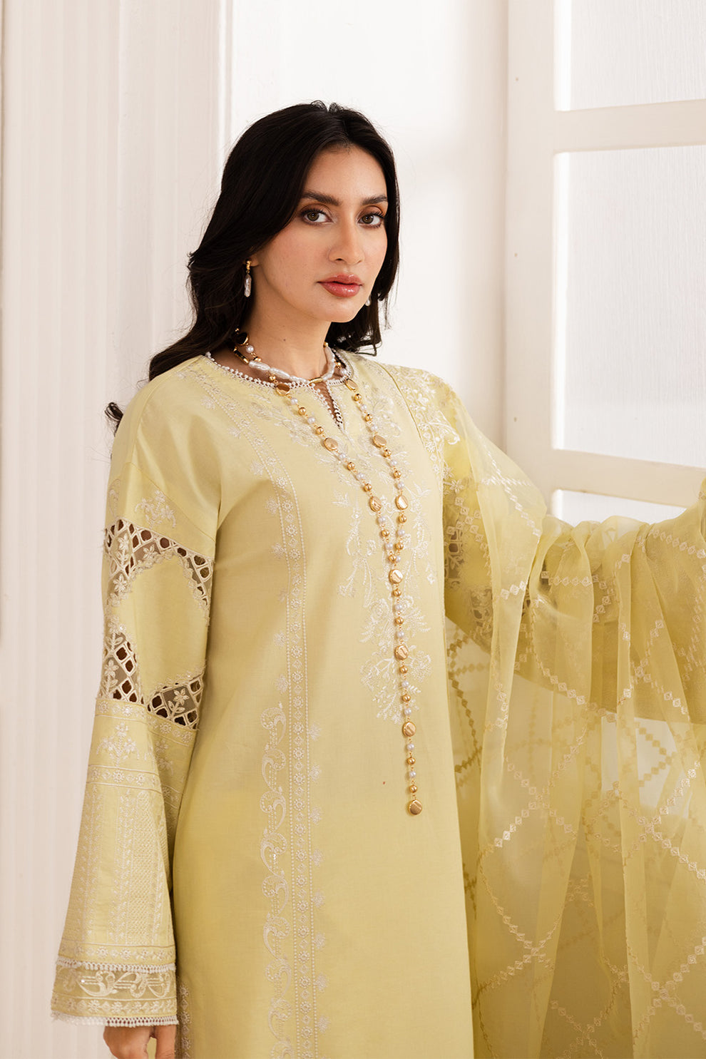 Maryum N Maria | Mira Luxury Lawn | HAYAT - FS50104 - Official Maryum N Maria stockist in UK - Sakeena London