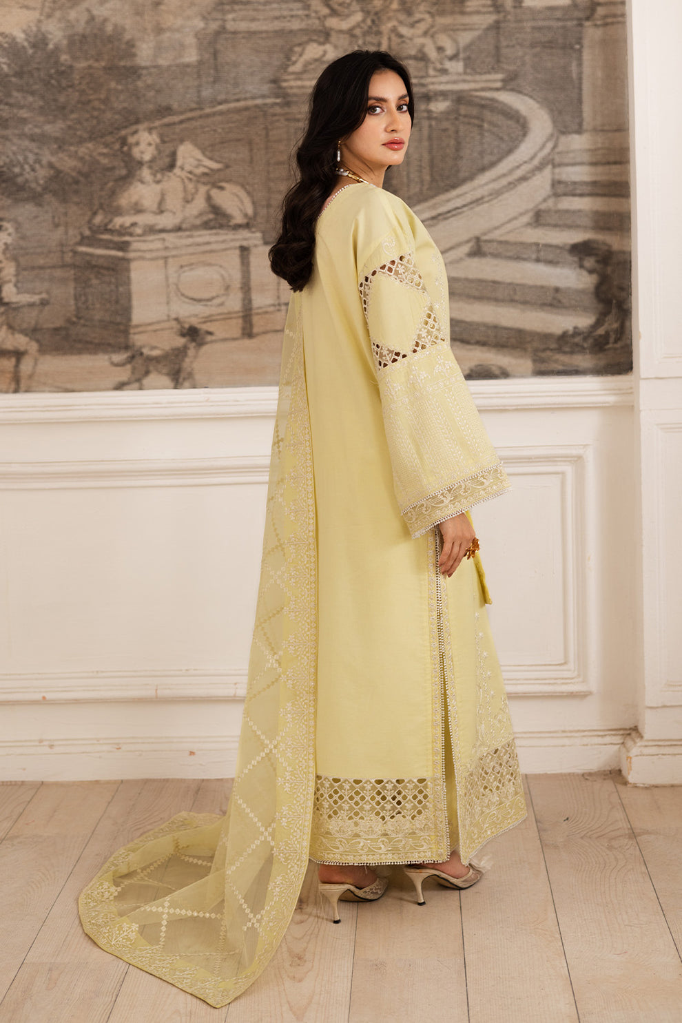 Maryum N Maria | Mira Luxury Lawn | HAYAT - FS50104 - Official Maryum N Maria stockist in UK - Sakeena London