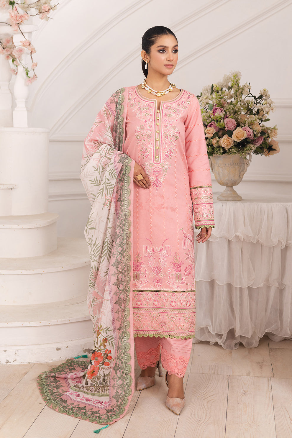 Maryum N Maria | Mira Luxury Lawn | MAHINE - FS50106 - Official Maryum N Maria stockist in UK - Sakeena London
