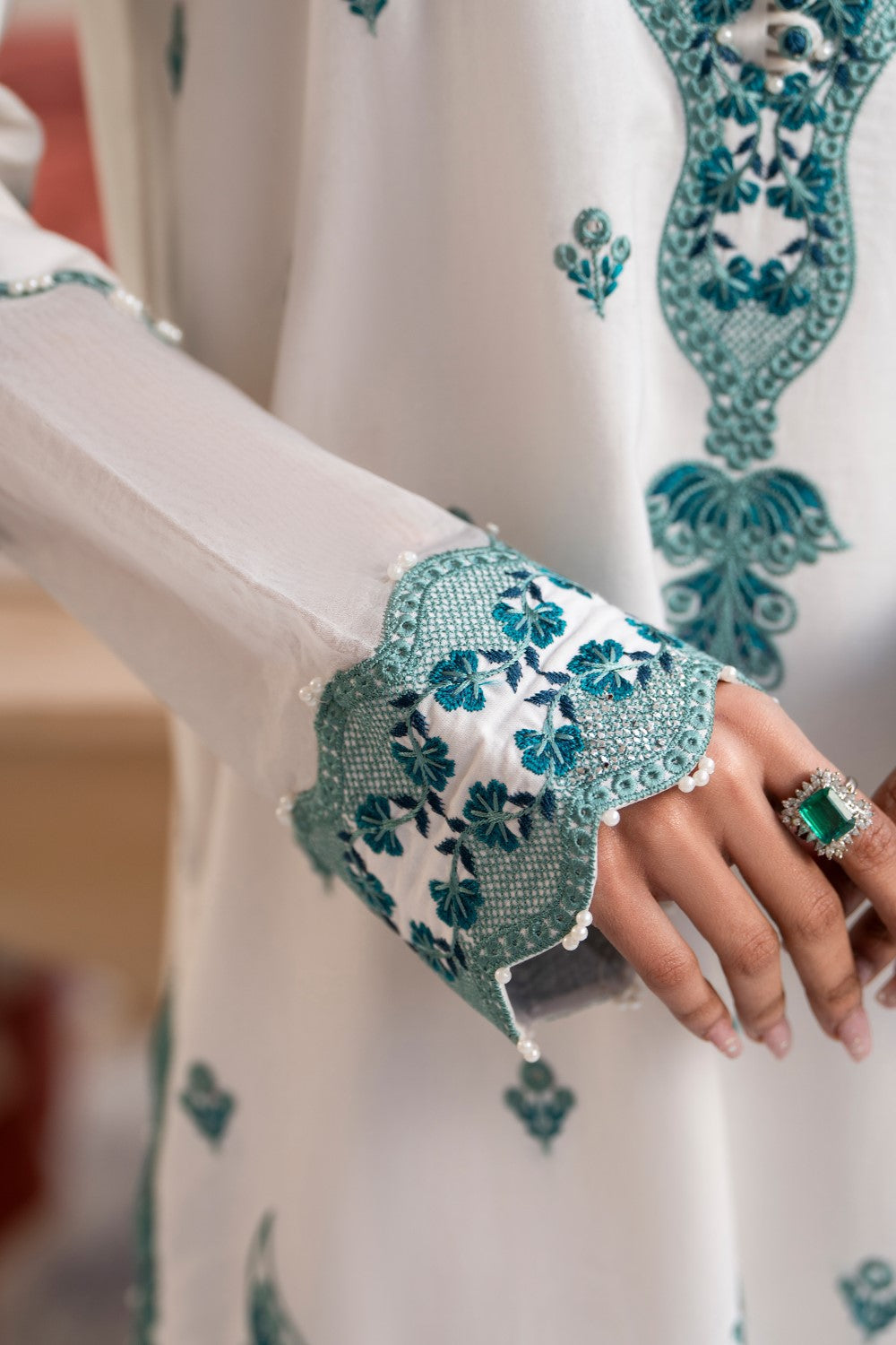 Maryum N Maria | Luxury Lawn 25 | ATOCHA - MS50107 - Official Maryum N Maria stockist in UK - Sakeena London