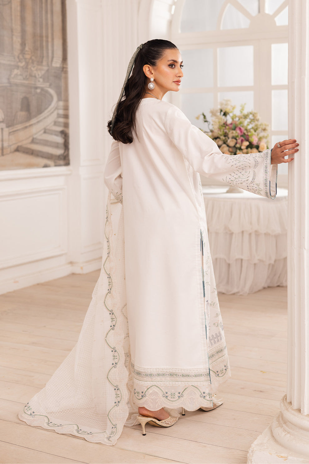 Maryum N Maria | Mira Luxury Lawn | MAIRA - FS50107 - Official Maryum N Maria stockist in UK - Sakeena London