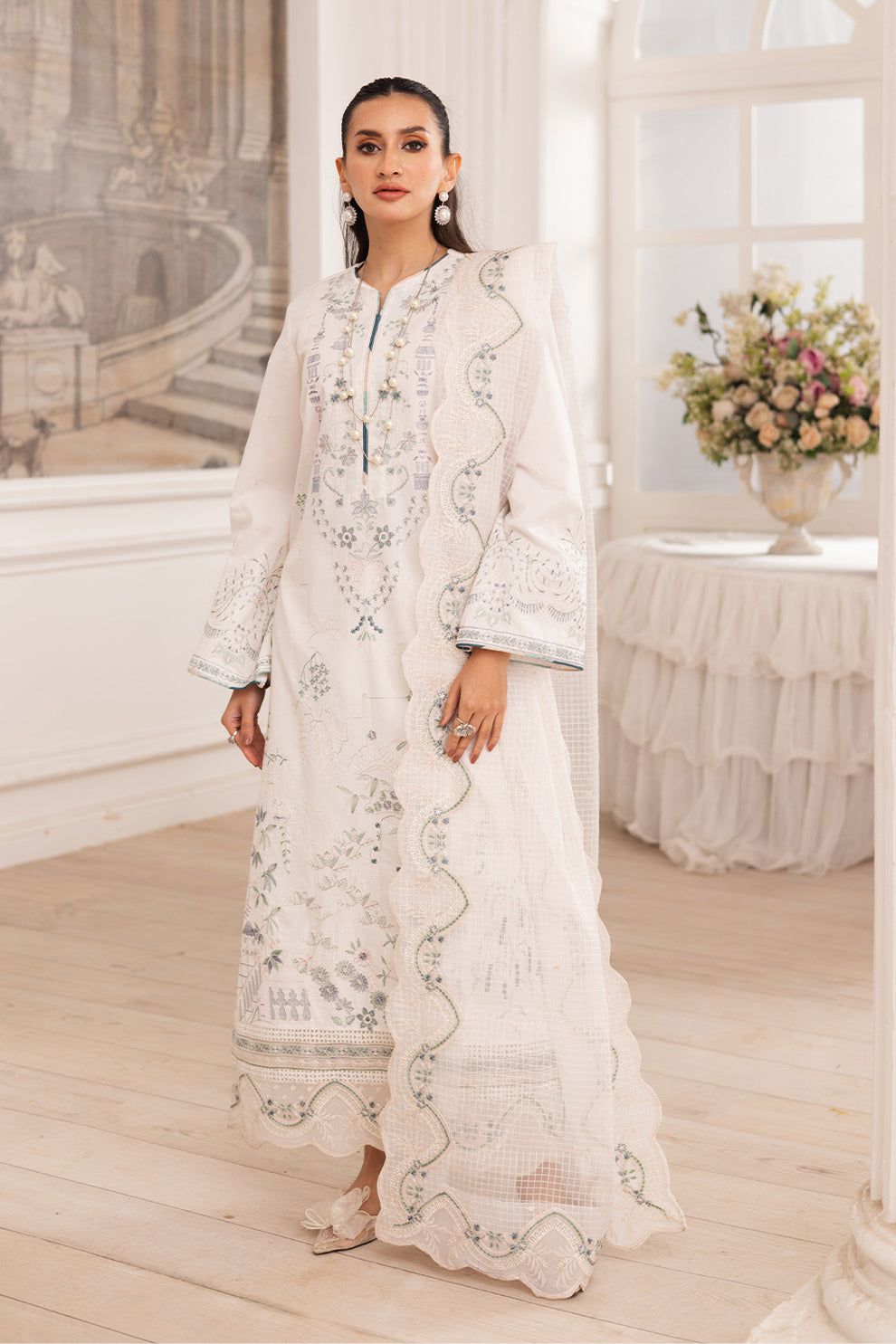 Maryum N Maria | Mira Luxury Lawn | MAIRA - FS50107 - Official Maryum N Maria stockist in UK - Sakeena London