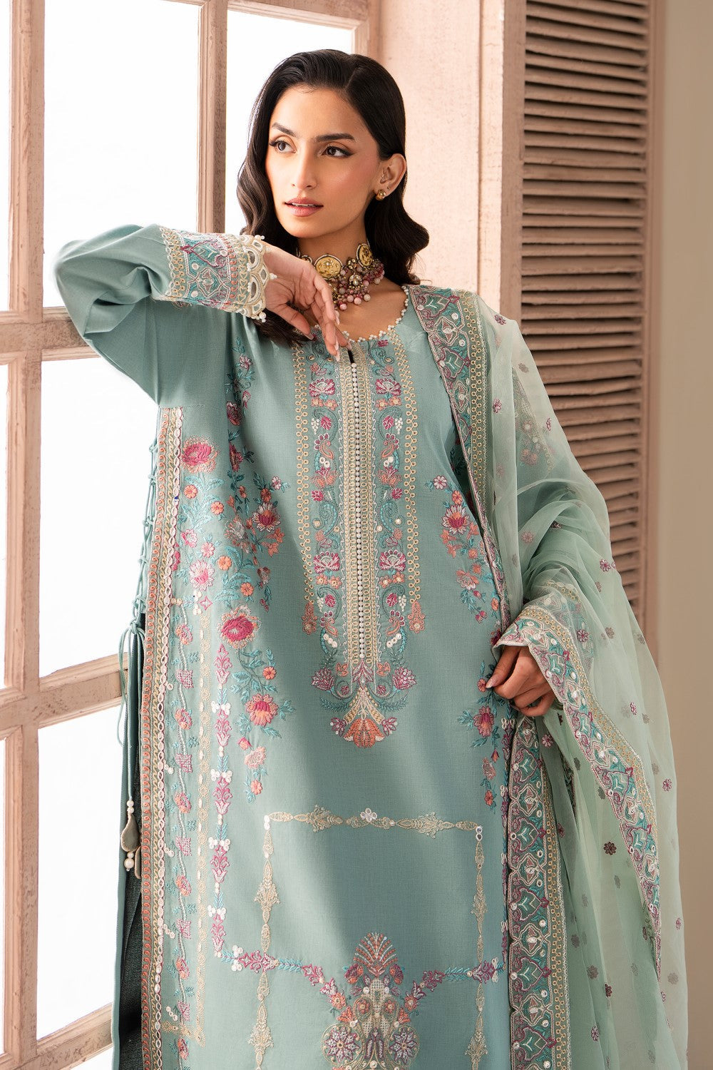 Maryum N Maria | Luxury Lawn 25 | AMANI - MS50110 - Official Maryum N Maria stockist in UK - Sakeena London