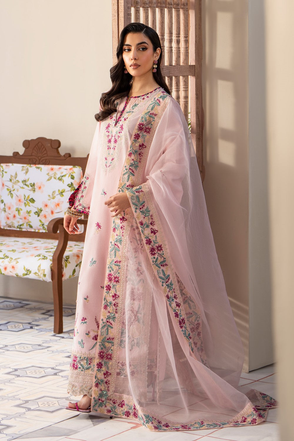 Maryum N Maria | Luxury Lawn 25 | ARNINA - MS50112 - Official Maryum N Maria stockist in UK - Sakeena London