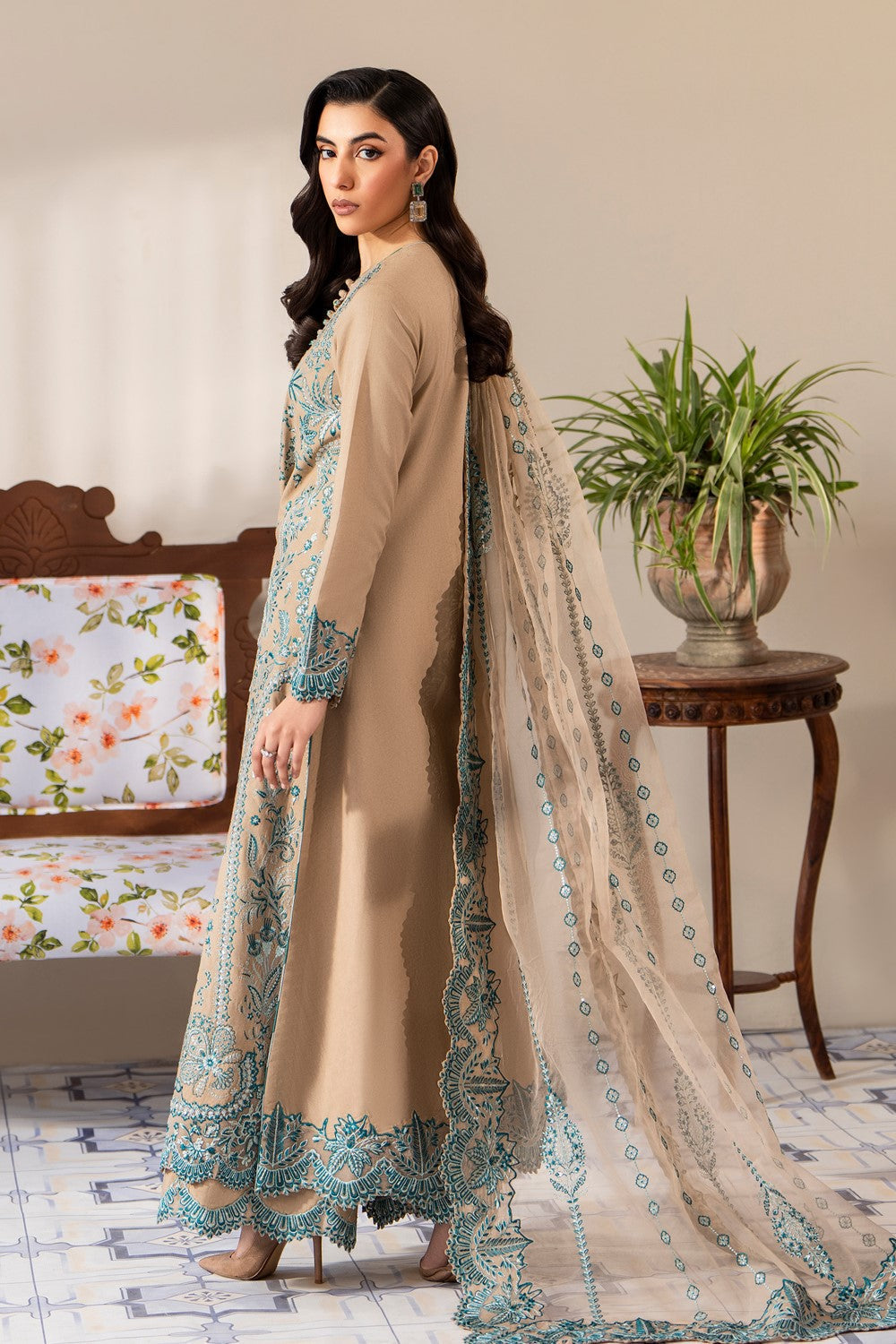 Maryum N Maria | Luxury Lawn 25 | ASHYA - MS50119 - Official Maryum N Maria stockist in UK - Sakeena London