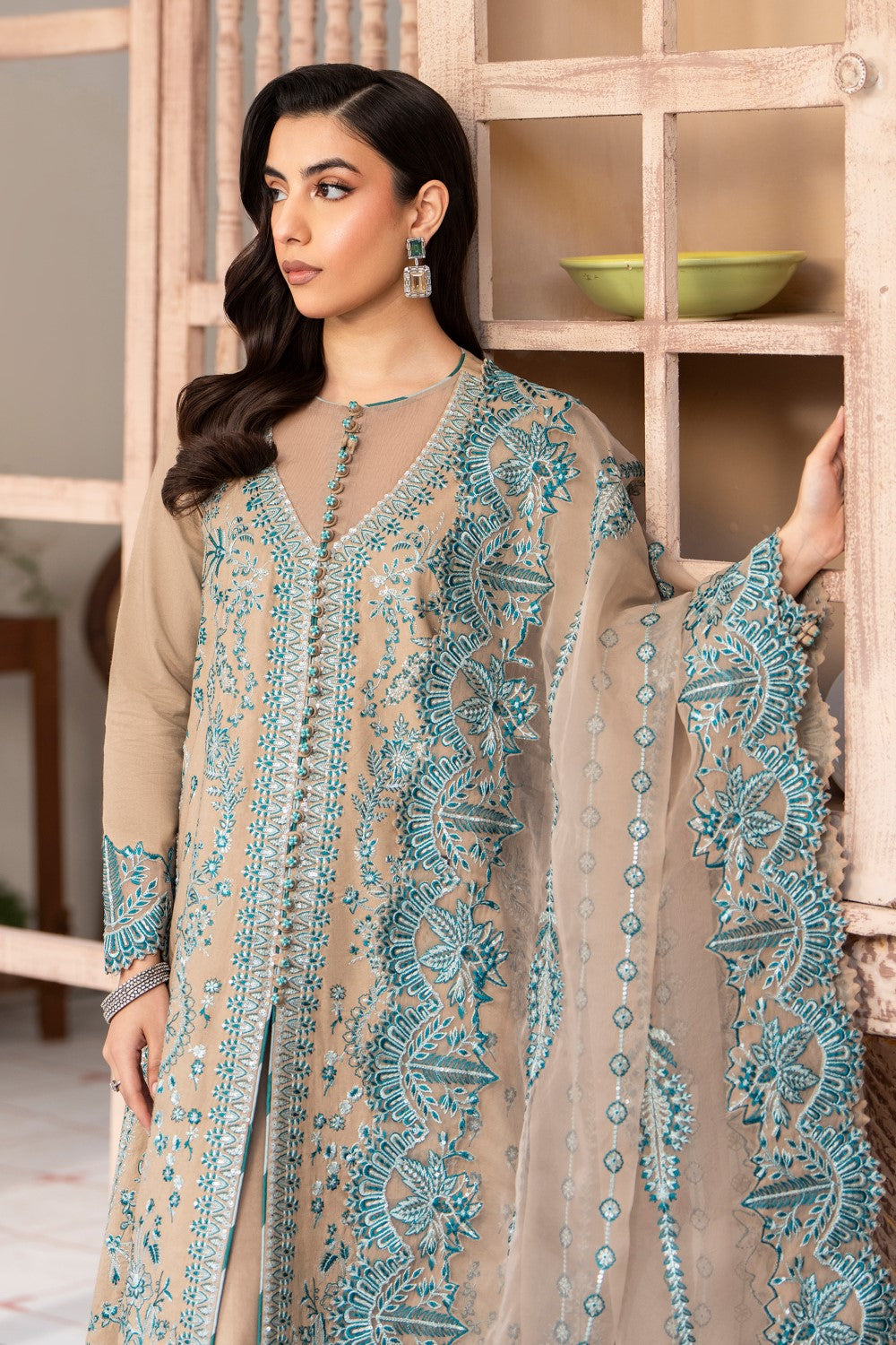 Maryum N Maria | Luxury Lawn 25 | ASHYA - MS50119 - Official Maryum N Maria stockist in UK - Sakeena London