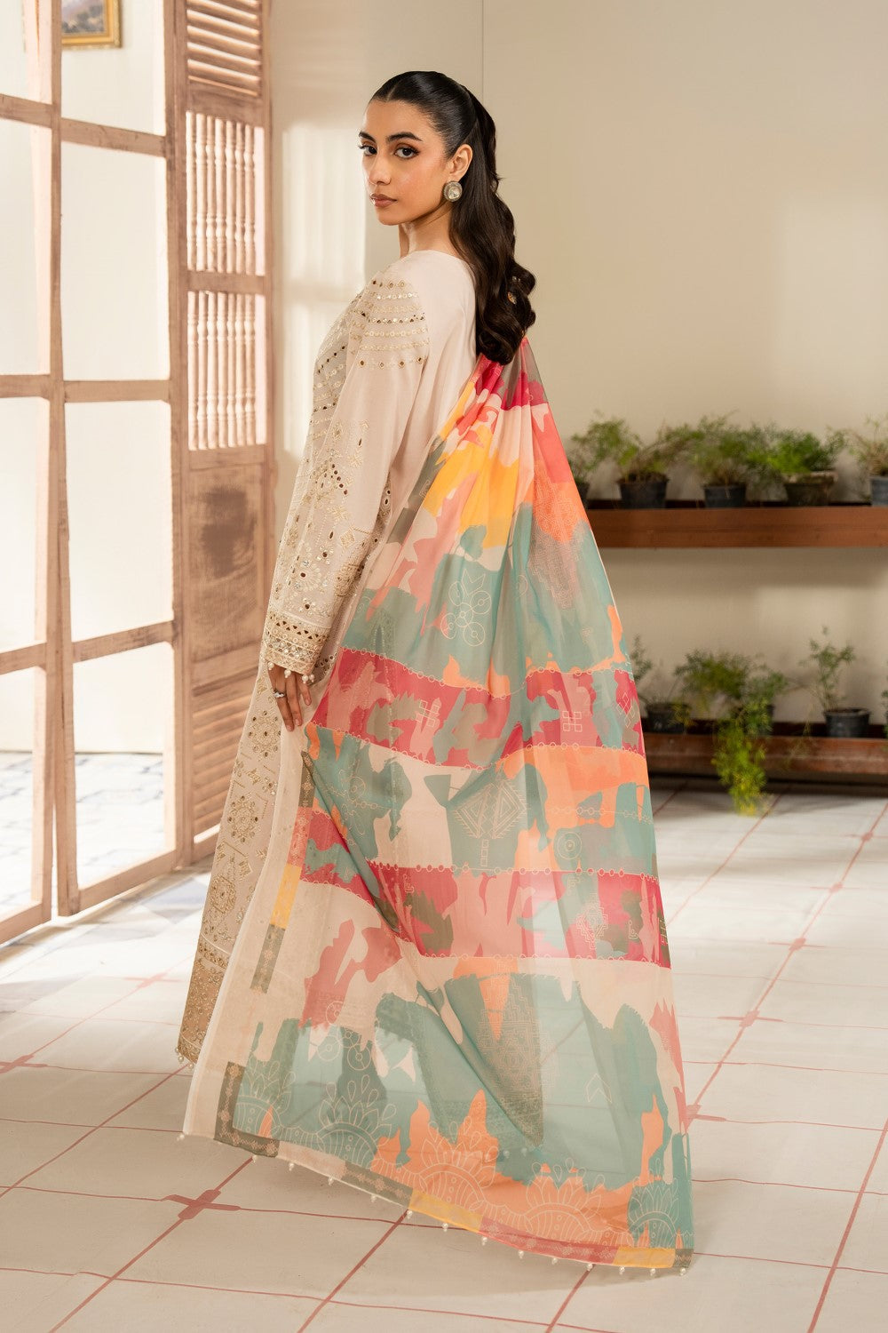 Maryum N Maria | Luxury Lawn 25 | ABIA - MS50120 - Official Maryum N Maria stockist in UK - Sakeena London