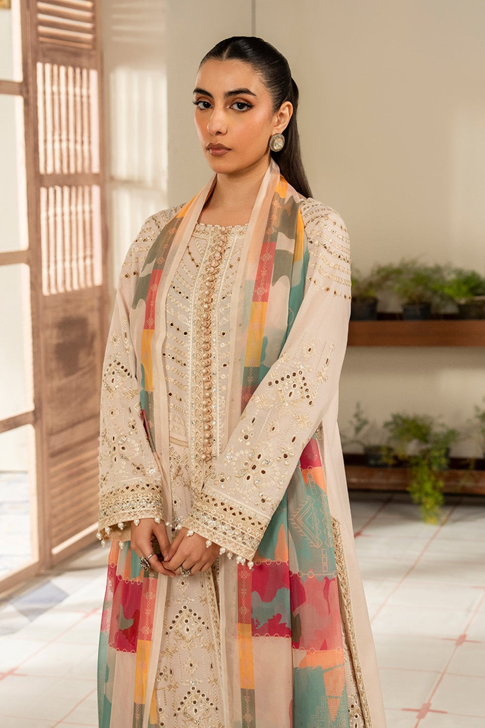Maryum N Maria | Luxury Lawn 25 | ABIA - MS50120 - Official Maryum N Maria stockist in UK - Sakeena London