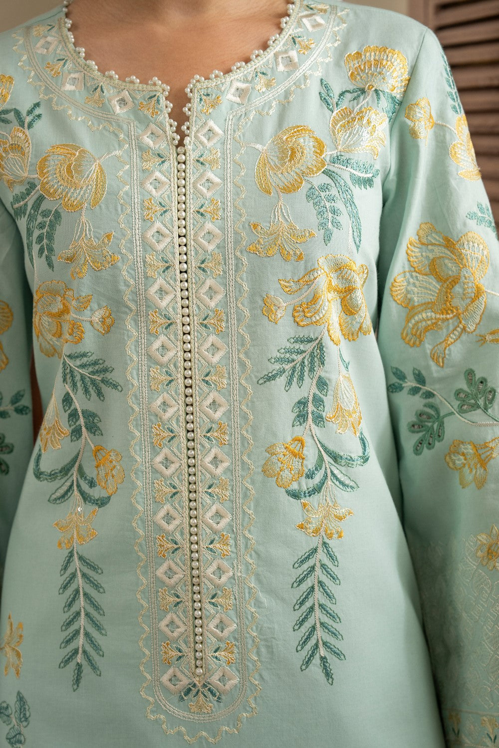 Maryum N Maria | Luxury Lawn 25 | ALAIA - MS50122 - Official Maryum N Maria stockist in UK - Sakeena London