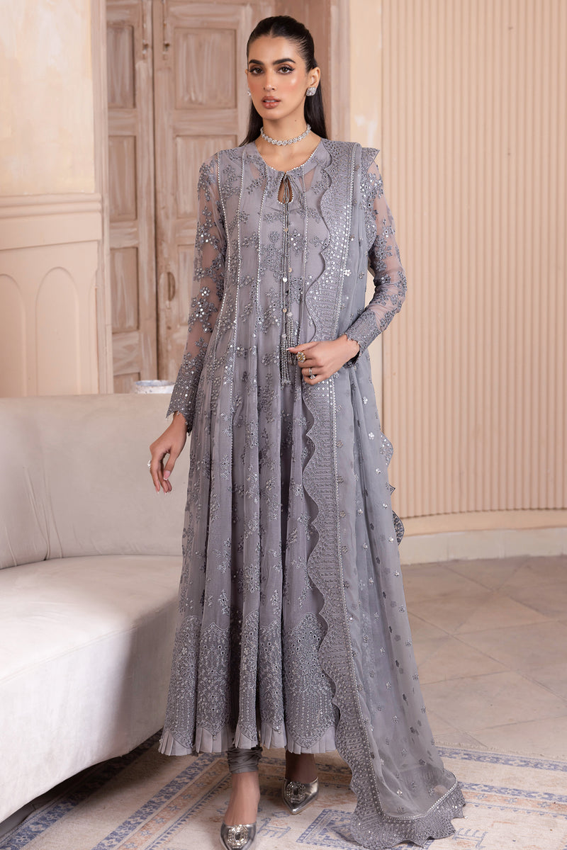 Jazmin | Formals Collection | CHIFFON UC-3045 - Official Jazmin stockist in UK - Sakeena London