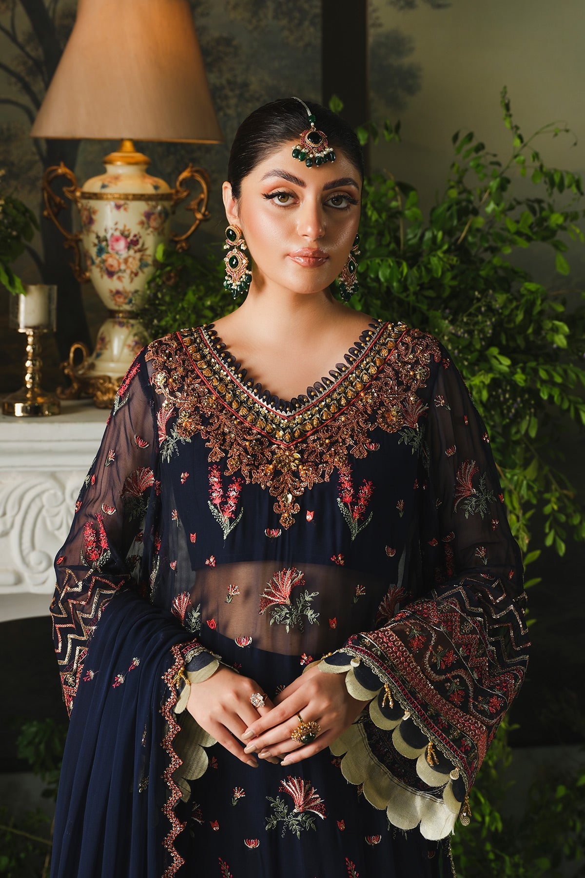 Paras by Pasha | Ayla Luxury Formals | PR102 Midnight - Official Paras by Pasha stockist in UK - Sakeena London