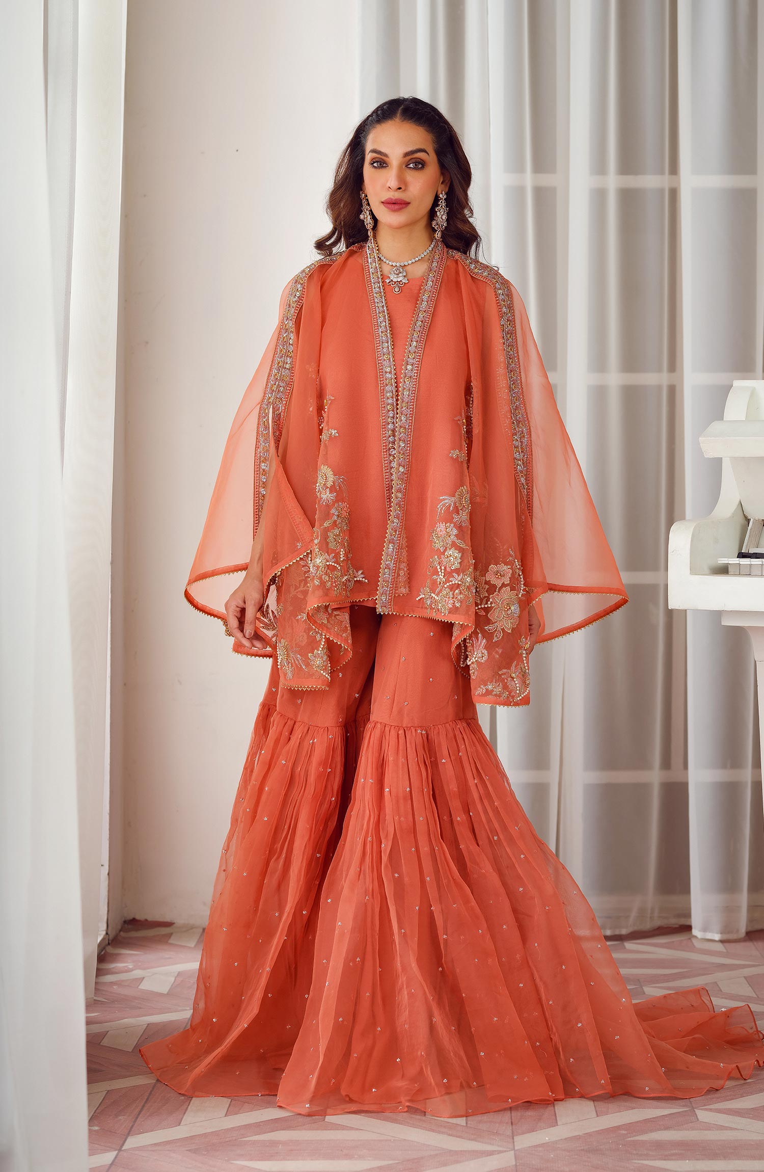 Mina Kashif | Luxury Pret | MK23-12-A/B - Official Mina Kashif stockist in UK - Sakeena London