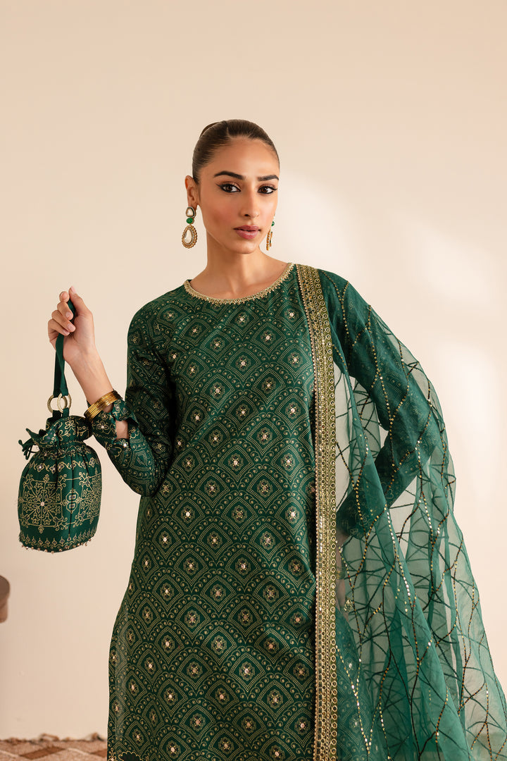 Batik | Reception Luxe Edit | Forest Green - Official Batik stockist in UK - Sakeena London