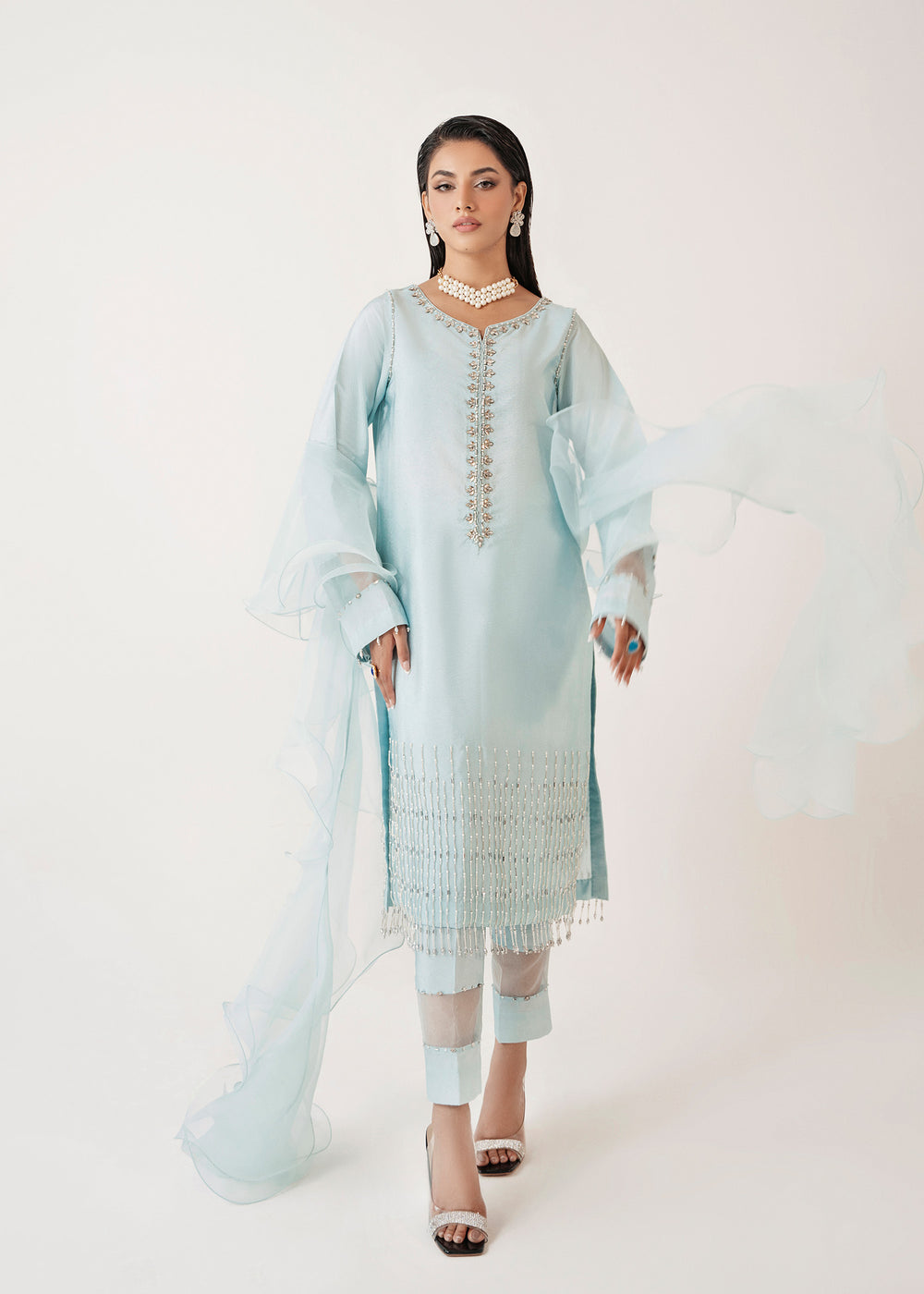 Dastoor | Euphoria Luxury Pret 24 | Misty - Official Dastoor stockist in UK - Sakeena London