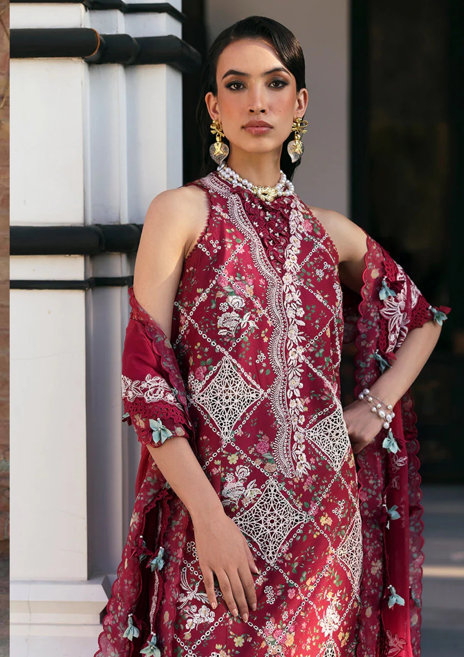 Lawn - Republic Womenswear - Kalani - Eid Luxury 25 - D8-B - Lyanna