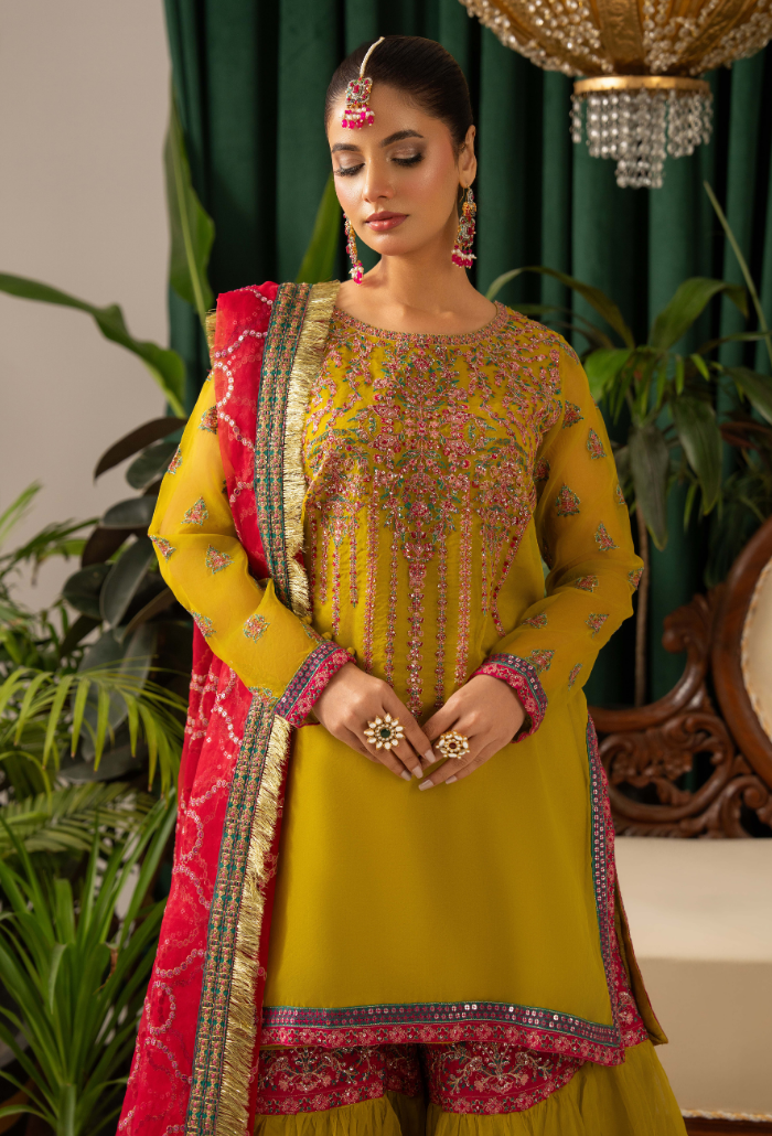 Humdum | Chiffon Collection | HOC - D06 - Official Humdum stockist in UK - Sakeena London