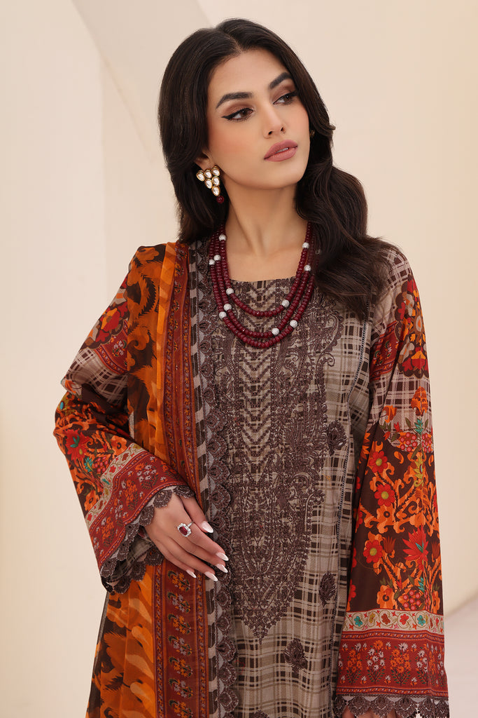 Charizma | Naranji Embroidered Lawn 24 | CN4-010 - Official Charizma stockist in UK - Sakeena London