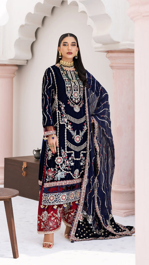Zebtan | Andaz e Makhmal | ZAM-11 - Official Zebtan stockist in UK - Sakeena London