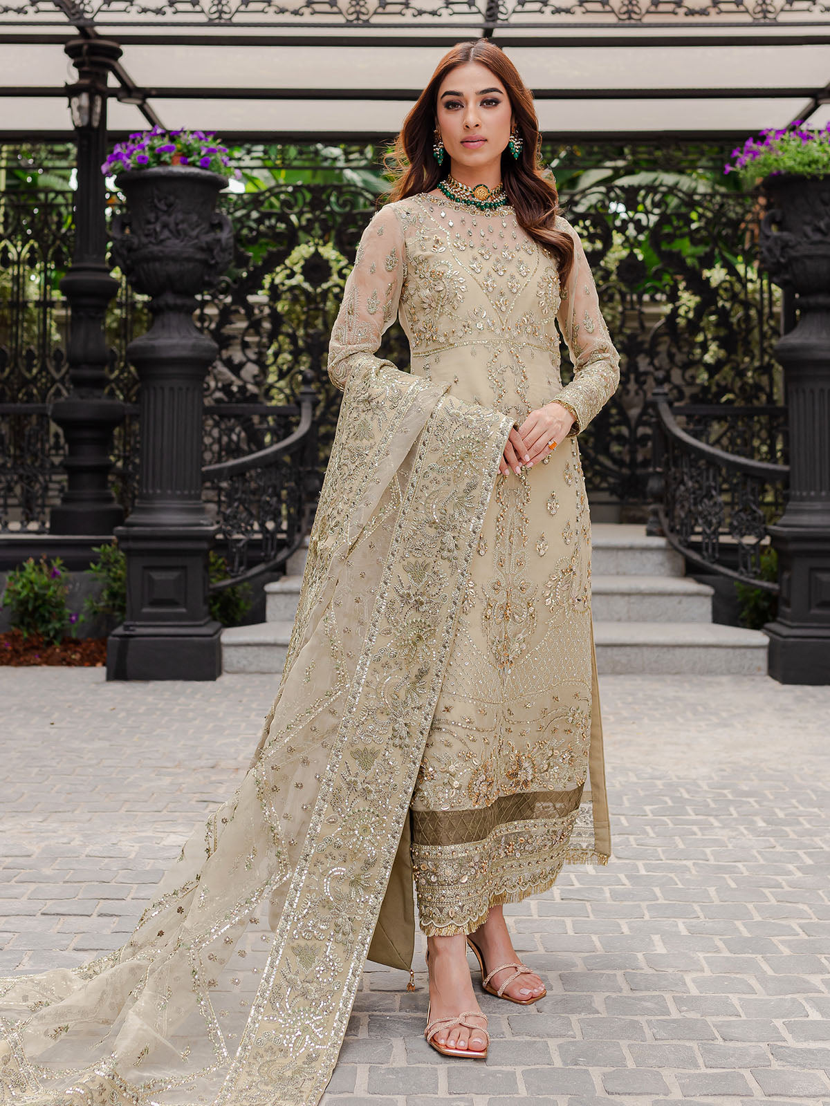 Gulaal | Luxury Pret | WARINA GL-LP-V1-05 - Official Gulaal stockist in UK - Sakeena London