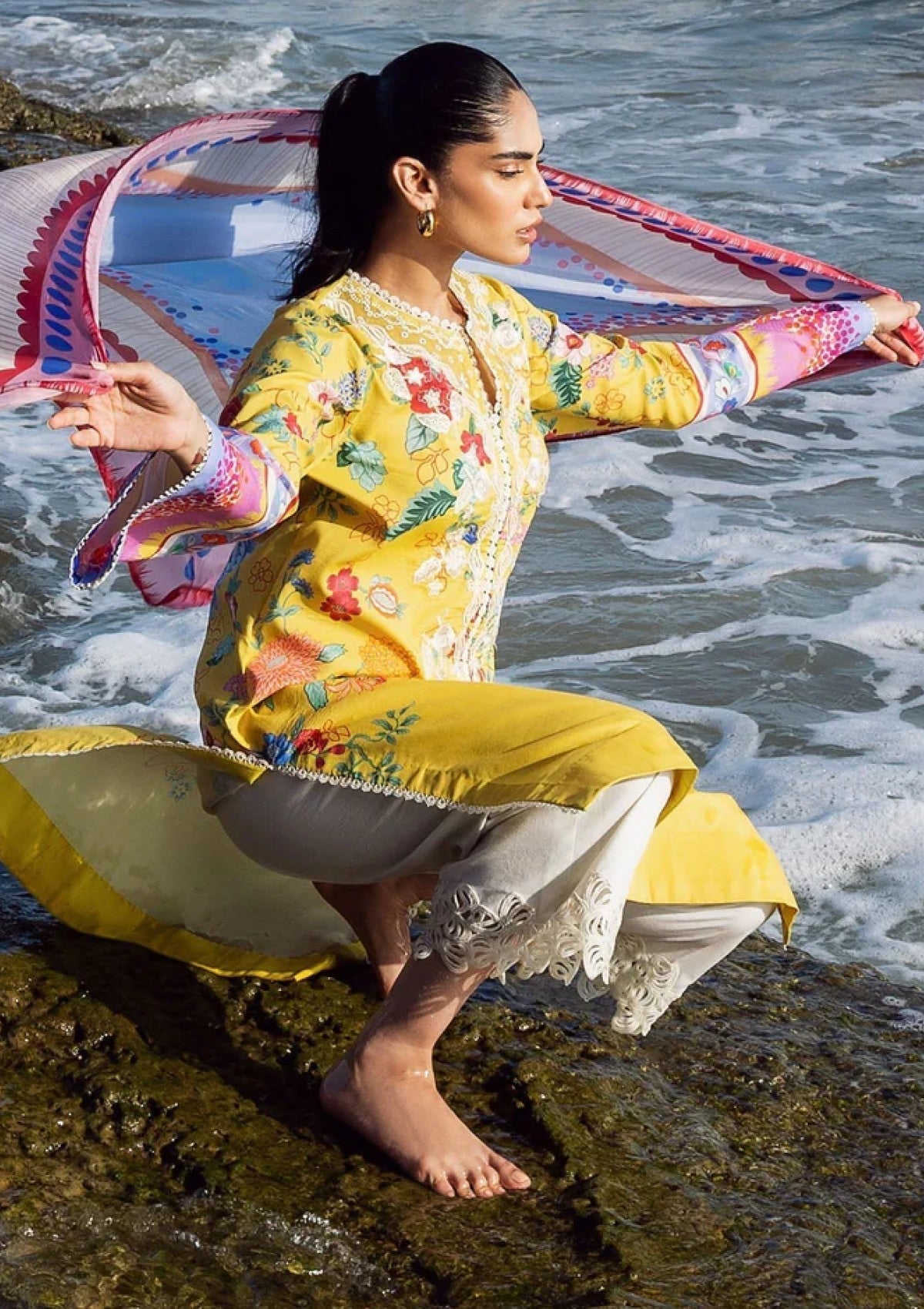 Lawn - Sadaf Fawad Khan - Everyday - Sea Flora